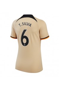 Fotbalové Dres Chelsea Thiago Silva #6 Dámské Třetí Oblečení 2022-23 Krátký Rukáv